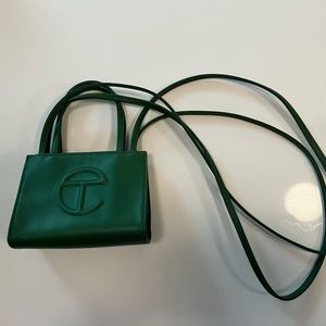 Telfar small LEAF shopping bag